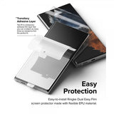 Ringke Samsung Galaxy S22 Ultra Skärmskydd Dual Easy Film 2-pack