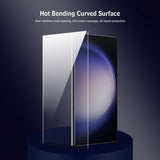 Enkay Samsung Galaxy S22 Ultra Skärmskydd med Monteringsram Easy Install