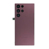 Samsung Galaxy S22 Ultra (SM-S908B) Baksida Original - Burgundy