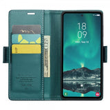 CaseMe Samsung Galaxy S23 FE Fodral 023 Series Grön