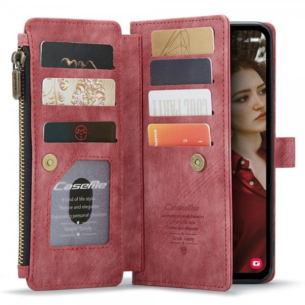 CaseMe Samsung Galaxy S23 FE Fodral C30 Series Röd