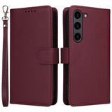 Betopnice Samsung Galaxy S23 FE Fodral med Löstagbart Skal 005 Röd