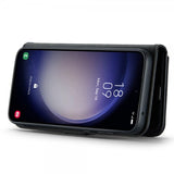 Dg.Ming Samsung Galaxy S23 FE Fodral med Löstagbart Skal Svart