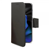 Celly Samsung Galaxy S23 FE Fodral Wally Wallet Case Svart