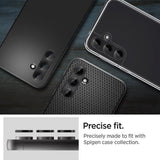 Spigen Samsung Galaxy S23 FE Kameraskydd Glas.tR EZ Fit Optik Pro 2-pack Svart