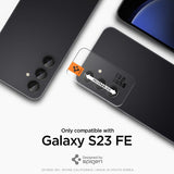 Spigen Samsung Galaxy S23 FE Kameraskydd Glas.tR EZ Fit Optik Pro 2-pack Svart