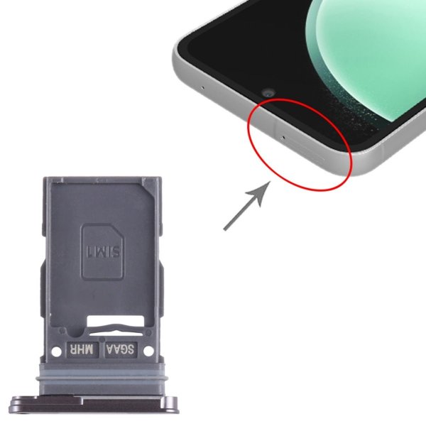 Samsung Galaxy S23 FE Simkortshållare - Svart