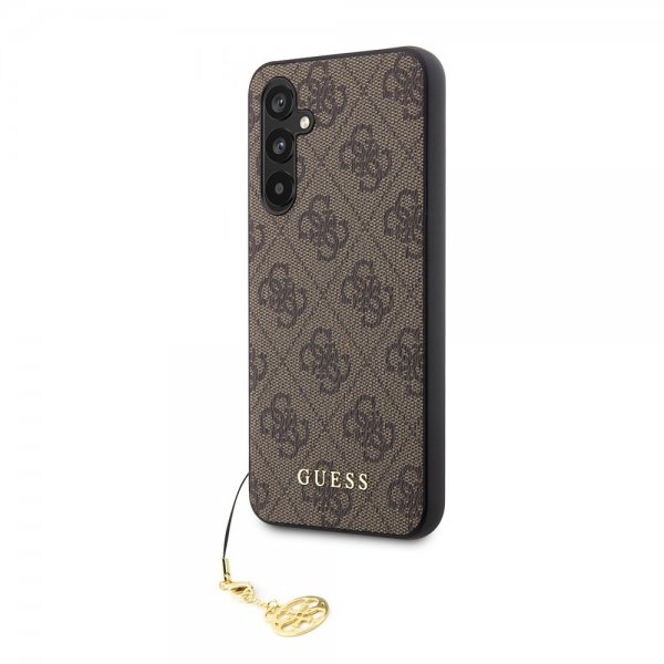 Guess Samsung Galaxy S23 FE Skal 4G Charm Brun
