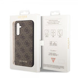 Guess Samsung Galaxy S23 FE Skal 4G Charm Brun