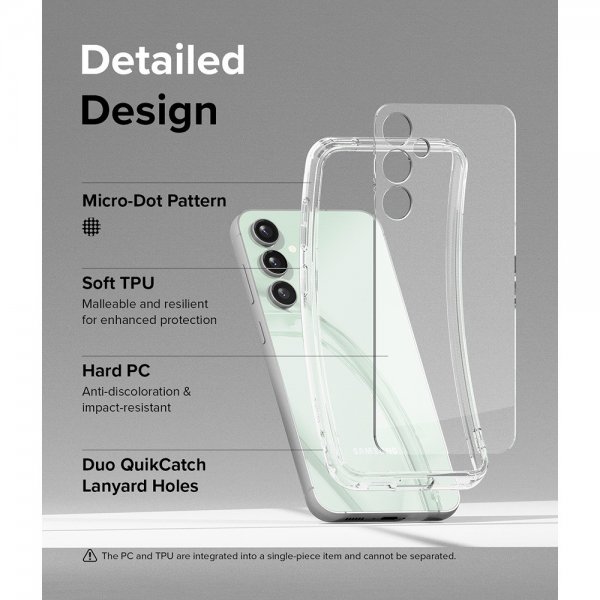 Ringke Samsung Galaxy S23 FE Skal Fusion Clear