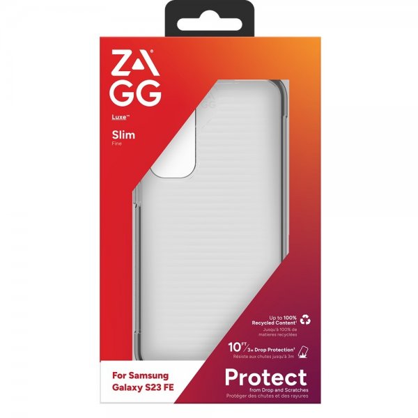 ZAGG Samsung Galaxy S23 FE Skal Luxe Transparent