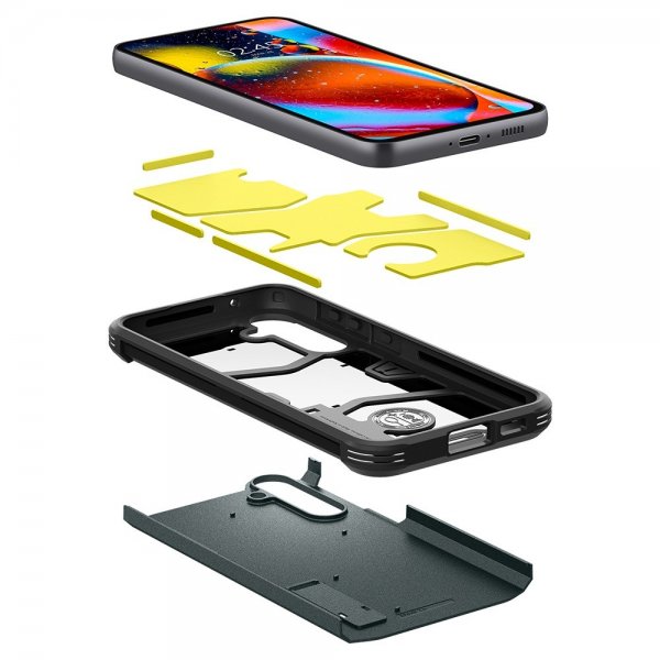 Spigen Samsung Galaxy S23 FE Skal Tough Armor Abyss Green