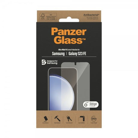 PanzerGlass Samsung Galaxy S23 FE Skärmskydd Ultra-Wide Fit