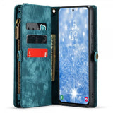 CaseMe Samsung Galaxy S23 Fodral 008 Series Löstagbart Skal Petrol