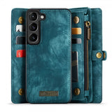 CaseMe Samsung Galaxy S23 Fodral 008 Series Löstagbart Skal Petrol