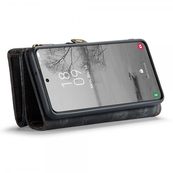 CaseMe Samsung Galaxy S23 Fodral 008 Series Löstagbart Skal Svart