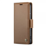 CaseMe Samsung Galaxy S23 Fodral 023 Series Brun