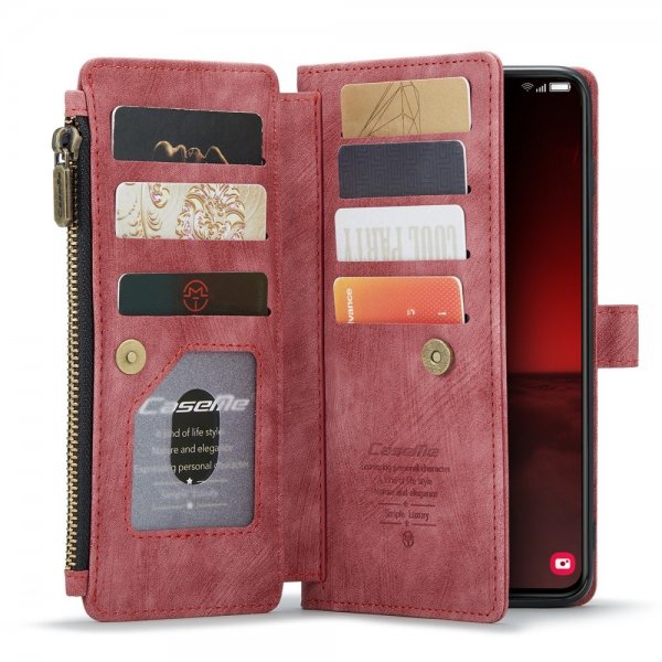 CaseMe Samsung Galaxy S23 Fodral C30 Series Röd