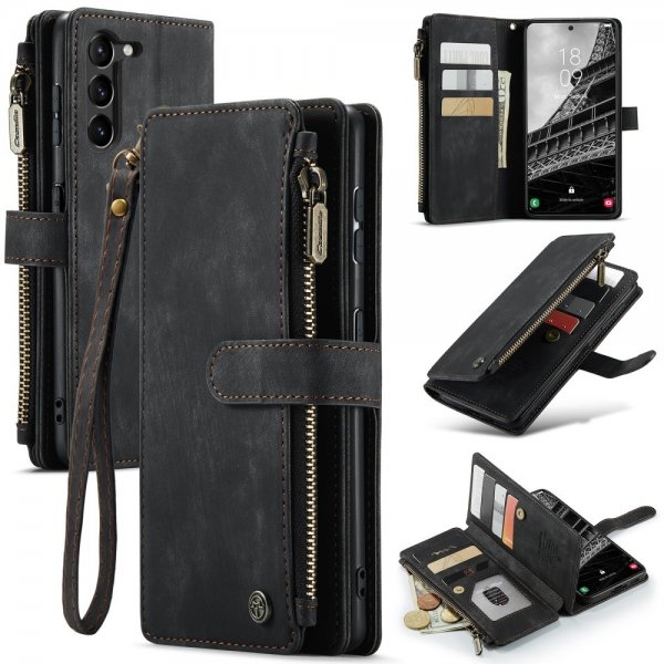 CaseMe Samsung Galaxy S23 Fodral C30 Series Svart