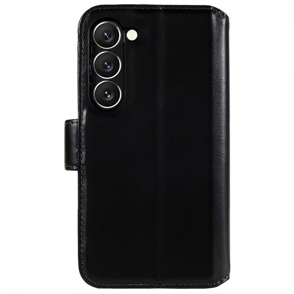 Nordic Covers Samsung Galaxy S23 Fodral Essential Leather Raven Black