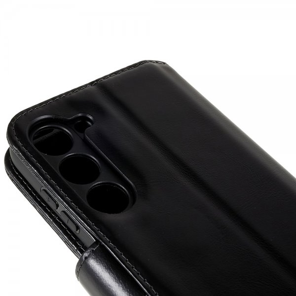 Nordic Covers Samsung Galaxy S23 Fodral Essential Leather Raven Black