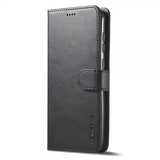 Lc.Imeeke Samsung Galaxy S23 Fodral med Kortfack Stativfunktion Svart