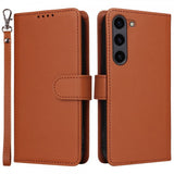 Betopnice Samsung Galaxy S23 Fodral med Löstagbart Skal 005 Brun