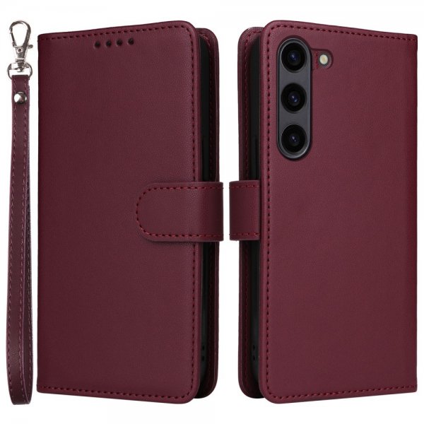 Betopnice Samsung Galaxy S23 Fodral med Löstagbart Skal 005 Röd