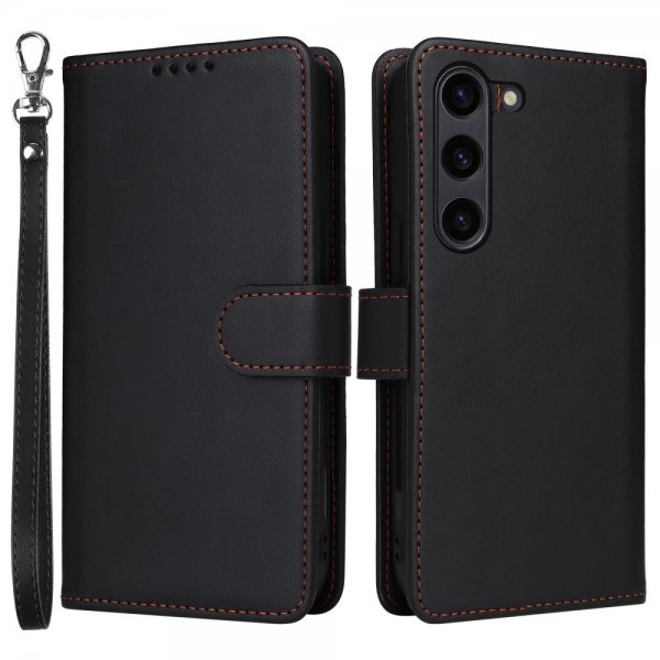 Betopnice Samsung Galaxy S23 Fodral med Löstagbart Skal 005 Svart
