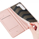 Dux Ducis Samsung Galaxy S23 Fodral Skin Pro Series Rosa
