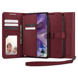 Spigen Samsung Galaxy S23 Fodral Wallet S Plus Burgundy