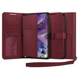 Spigen Samsung Galaxy S23 Fodral Wallet S Plus Burgundy