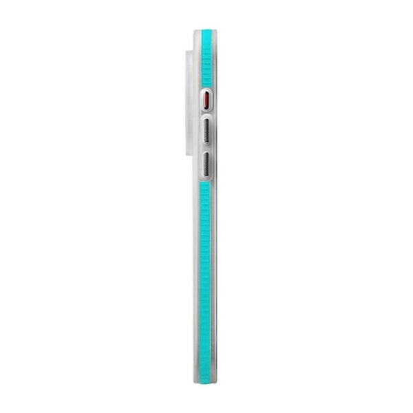 Rvelon Samsung Galaxy S23 Skal Korrugerad MagSafe Blå