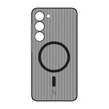 Rvelon Samsung Galaxy S23 Skal Korrugerad MagSafe Svart