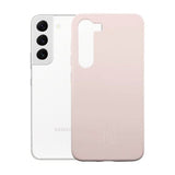 Rvelon Samsung Galaxy S23 Skal Silikon Sandrosa