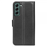 Nordic Covers Samsung Galaxy S23 Plus Fodral Litchi Raven Black