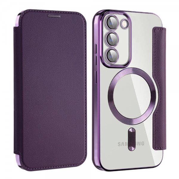 Samsung Galaxy S23 Plus Fodral MagSafe Lila