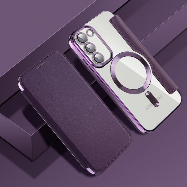 Samsung Galaxy S23 Plus Fodral MagSafe Lila