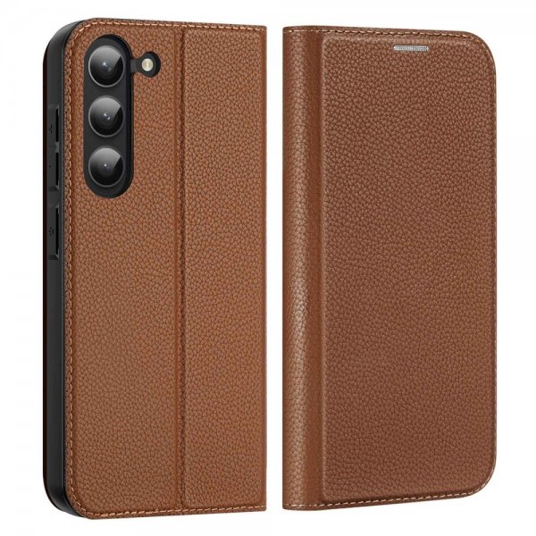 Dux Ducis Samsung Galaxy S23 Plus Fodral Skin X2 Series Brun