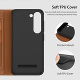 Dux Ducis Samsung Galaxy S23 Plus Fodral Skin X2 Series Brun