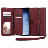 Spigen Samsung Galaxy S23 Plus Fodral Wallet S Plus Burgundy