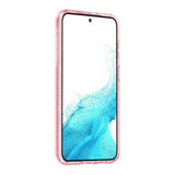 Samsung Galaxy S23 Plus Skal Glitter MagSafe Rosa