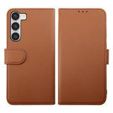 Rvelon Samsung Galaxy S23 Plus Fodral Magnetiskt Avtagbart Skal Brun