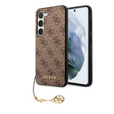 Guess Samsung Galaxy S23 Plus Skal 4G Charms Brun