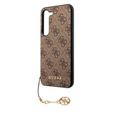 Guess Samsung Galaxy S23 Plus Skal 4G Charms Brun