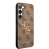 Guess Samsung Galaxy S23 Plus Skal 4G Logo Brun