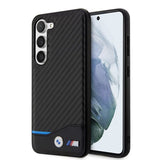 BMW Samsung Galaxy S23 Plus Skal Carbon & Stripe Svart