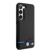 BMW Samsung Galaxy S23 Plus Skal Carbon & Stripe Svart