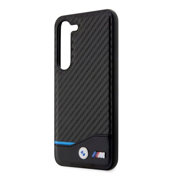 BMW Samsung Galaxy S23 Plus Skal Carbon & Stripe Svart