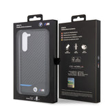 BMW Samsung Galaxy S23 Plus Skal Carbon & Stripe Svart